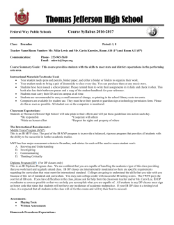 Thomas Jefferson High School