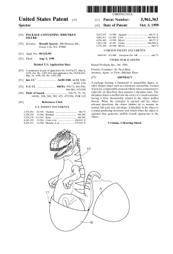 Package containing shrunken figure