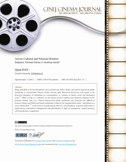 Print this article - CINEJ Cinema Journal