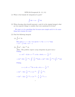 Solutions - U.I.U.C. Math