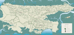 a map of Skidaway Island