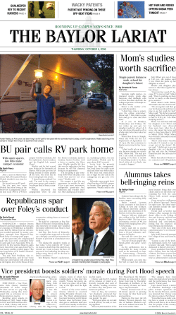 BU pair calls RV park home