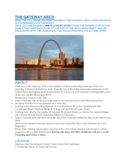 THE GATEWAY ARCH ABOUT