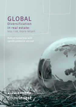 Global diversification in real estate