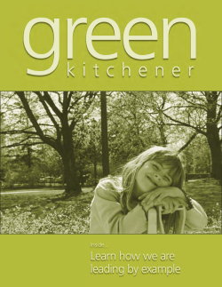 Green Kitchener environmental publication