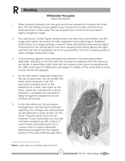 OAA Practice Test Passage