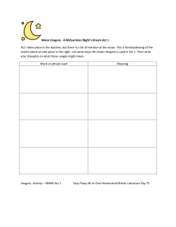Moon Imagery Worksheet - Easy Peasy All-in