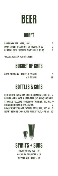 spirits + suds