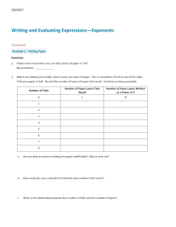 Exponents - Highline Public Schools