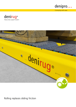 Rolling replaces sliding friction