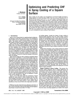 Optimizing and Predicting CHF in Spray Cooling of a Square Surface