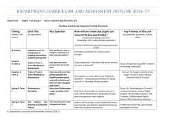 English 2016-17 - The Tiffin Girls` School