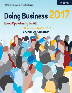 nomy Economy Profile 2017 Brunei Darussalam