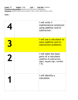 I will write 3 mathematical sentences using addition and/or