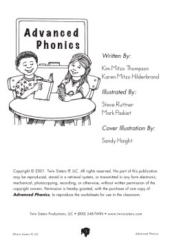 Advanced Phonics