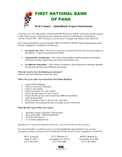 - First National Bank of Pana