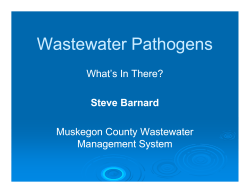 Barnard - Wastewater Pathogens