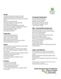 Audio Projection Video Screens Computer Equipment Misc