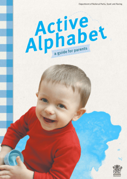 Active Alphabet - a guide for parents