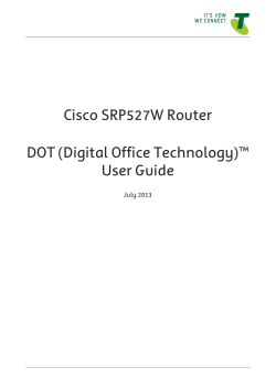 Digital Business User Guide August 2011