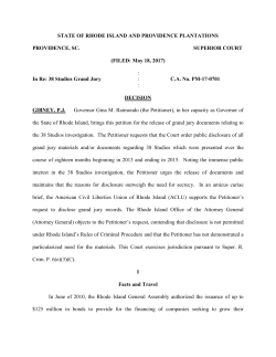 17-0701 - Rhode Island Bar Association