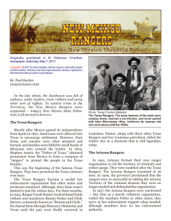new mexico rangers new mexico rangers - Socorro