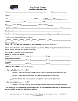 Inlet Dance Theatre