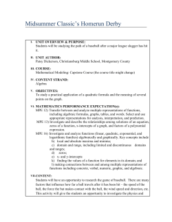 Midsummer Classic`s Homerun Derby