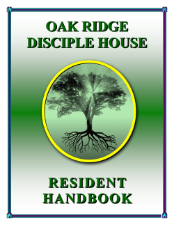 to View Our RESIDENT HANDBOOK