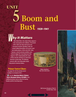 Chapter 15: The Jazz Age, 1921-1929