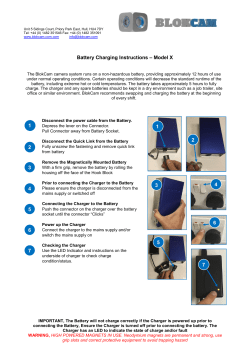 Battery Charging Instructions &ndash; Model X 2 1 3 4 6 5 7 7 3
