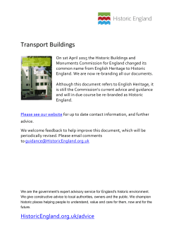 Designation Listing Selection Guide: Transport