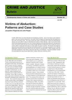 pdf 378Kb - NSW Bureau of Crime Statistics and Research