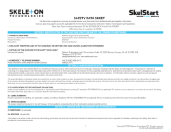 safety data sheet