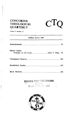 Martin Luther: Preacher of the Cross