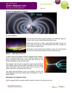Earth`s Magnetic Field