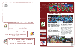 La Casa de Amistad, Inc.