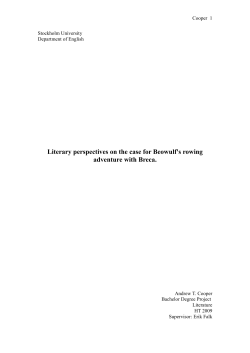 top left-hand corner