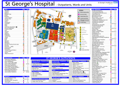 St George`s Hospital - Outpatients, Wards and Units
