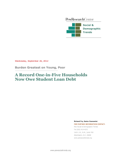 A Record One-in-Five Households Now Owe Student Loan Debt