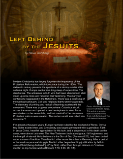 Left Behind by the Jesuits