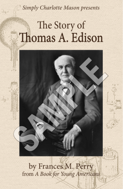 The Story of Thomas A. Edison sample