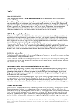 Hailo - Cass Business School