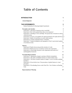 Table of Contents - Cedrus Corporation