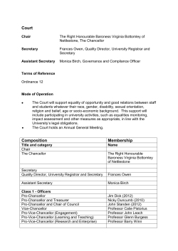 Court Composition Membership