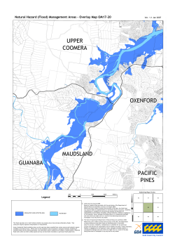 Natural Hazard (Flood) Management Areas