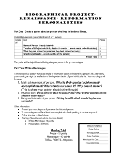 Biographical Project- Influential Americans 1800-1850