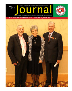 july, august, september 2014 &bull; volume 68, issue no. 1