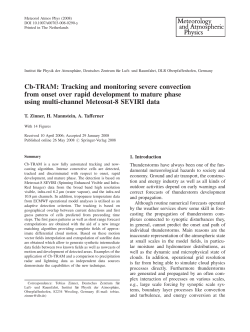 detailed Cb-TRAM description - Institut f&uuml;r Physik der Atmosph&auml;re