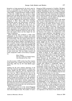 Alon Rachamimov. POWs and the Great War: Captivity on the